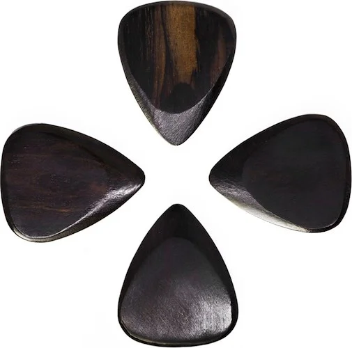 African ebony pack with 4 picks