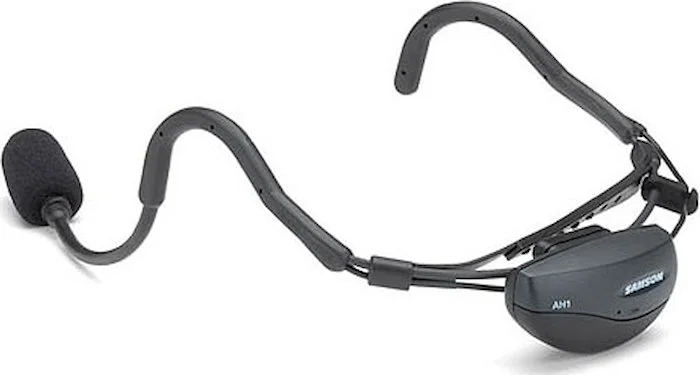 AH1 Headset Transmitter (K1 Band) with QE Mic - Use with AirLine 77 Fitness Headset System