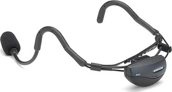 AH1 Headset Transmitter (K2 Band) with QE Mic - Use with AirLine 77 Fitness Headset System