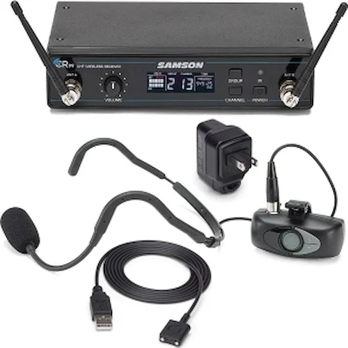 AirLine ATX Series - AHX Headset System - Micro Transmitter UHF Wireless System with CR99 Receiver & DE10 Earset - K Band