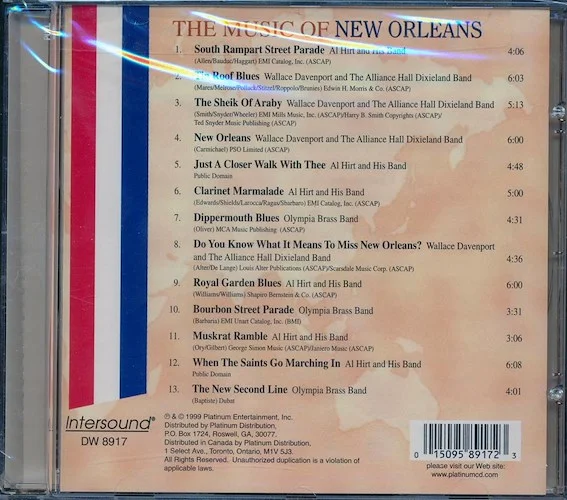 Al Hirt & His Band, Olympia Brass Band, Wallace Davenport, Etc. - The Music Of New Orleans