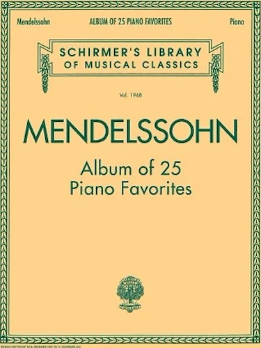 Album of 25 Piano Favorites
