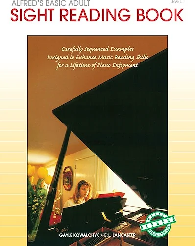 Alfred's Basic Adult Piano Course: Sight Reading Book 1