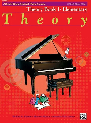 Alfred's Basic Graded Piano Course, Theory Book 1: Elementary