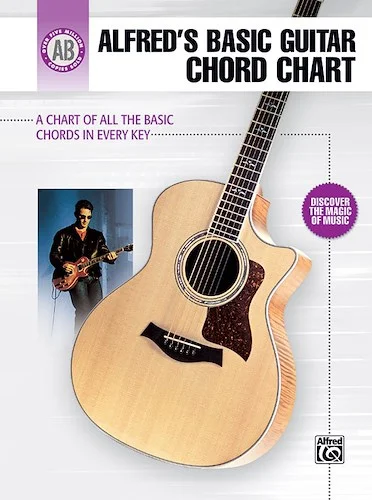 Alfred's Basic Guitar Chord Chart: A Chart of All the Basic Chords in Every Key