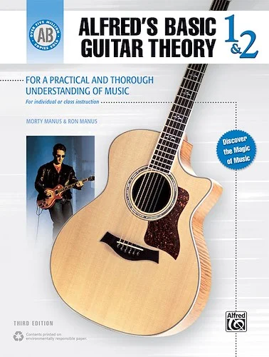Alfred's Basic Guitar Theory 1 & 2: The Most Popular Method for Learning How to Play