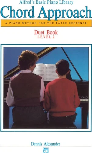 Alfred's Basic Piano: Chord Approach Duet Book 2: A Piano Method for the Later Beginner