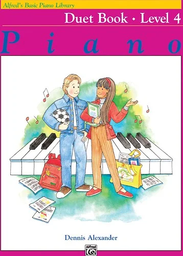 Alfred's Basic Piano Library: Duet Book 4