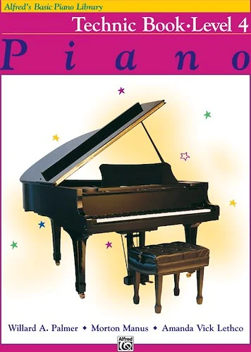 Alfred's Basic Piano Library: Technic Book 4