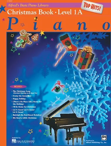 Alfred's Basic Piano Library: Top Hits! Christmas Book 1A