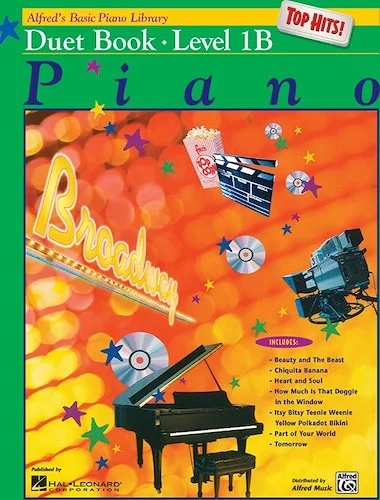 Alfred's Basic Piano Library: Top Hits! Duet Book 1B