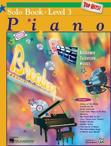 Alfred's Basic Piano Library: Top Hits! Solo Book 3