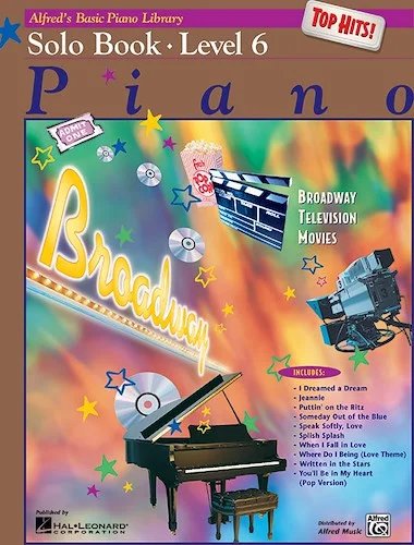 Alfred's Basic Piano Library: Top Hits! Solo Book 6