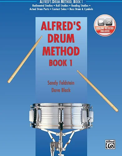 Alfred's Drum Method, Book 1: The Most Comprehensive Beginning Snare Drum Method Ever!