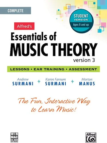 Alfred's Essentials of Music Theory: Software, Version 3 CD-ROM Student Version, Complete Volume