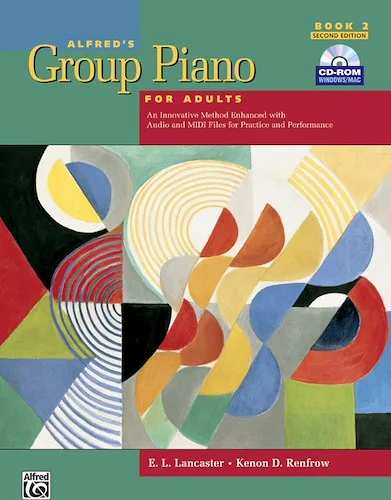 Alfred's Group Piano for Adults: Student Book 2 (2nd Edition): An Innovative Method Enhanced with Audio and MIDI Files for Practice and Performance