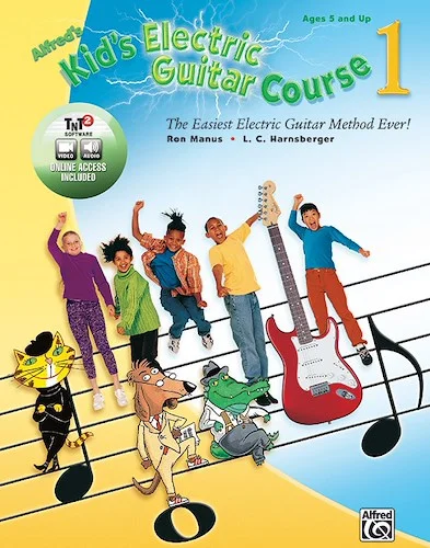 Alfred's Kid's Electric Guitar Course 1: The Easiest Electric Guitar Method Ever!