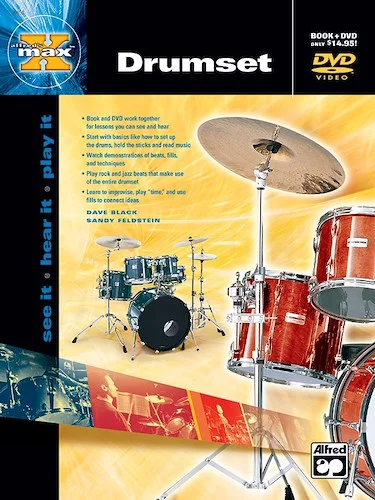 Alfred's MAX™ Drumset: See It * Hear It * Play It