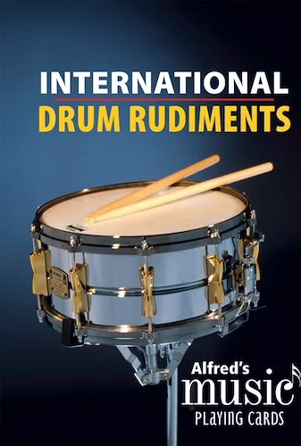 Alfred's Music Playing Cards: International Drum Rudiments