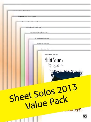 Alfred's Sheet Solos Value Pack 2013 (Value Pack)