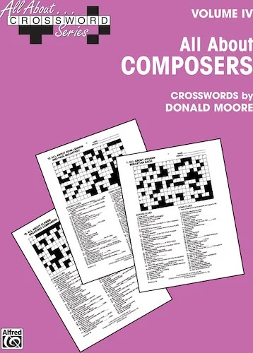 All About . . . Crossword Series, Volume IV -- All About Composers