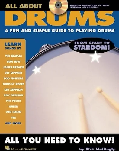 All About Drums - A Fun and Simple Guide to Playing Drums