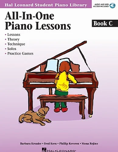 All-in-One Piano Lessons Book C