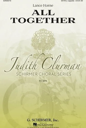All Together - Judith Clurman Choral Series