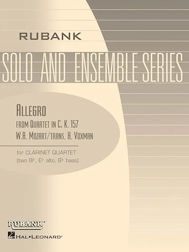 Allegro (from Quartet in C, K.157)