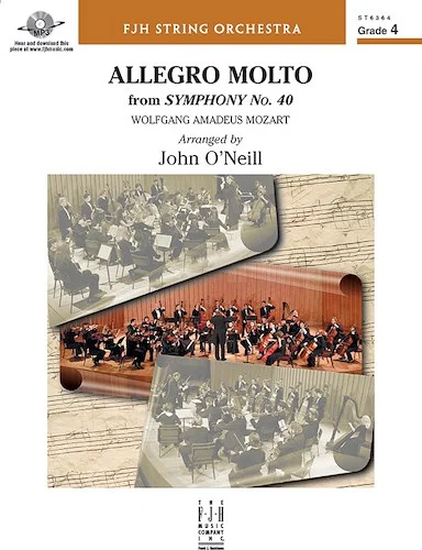 Allegro molto from Symphony No. 40<br>