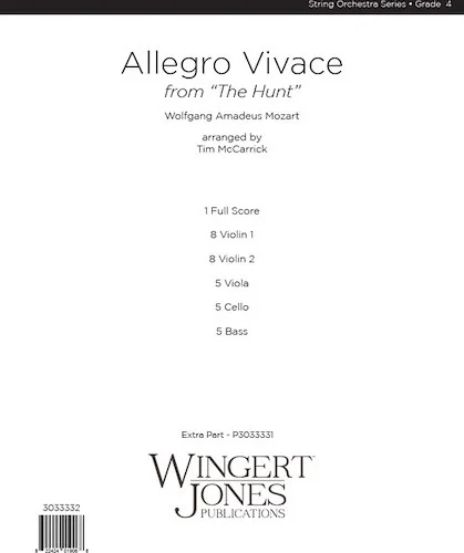 Allegro Vivace - from "The Hunt"