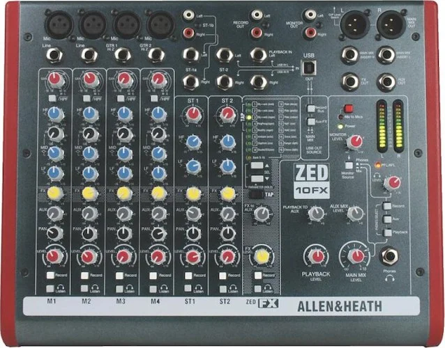 Allen & Heath ZED-10FX Mixer 