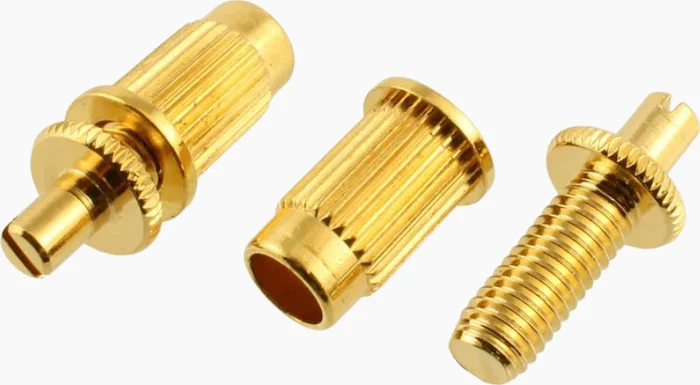 Allparts Large Hole Stud and Anchor Set for Tunematic<br>Gold