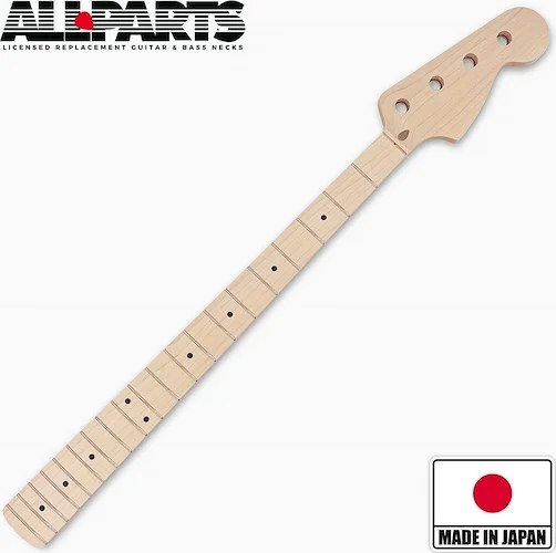 Allparts “Licensed by Fender®” JMO Replacement Neck for Jazz Bass®<br>