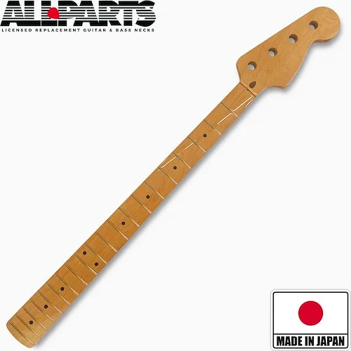 Allparts “Licensed by Fender®” PMF Replacement Neck for Precision Bass®<br>