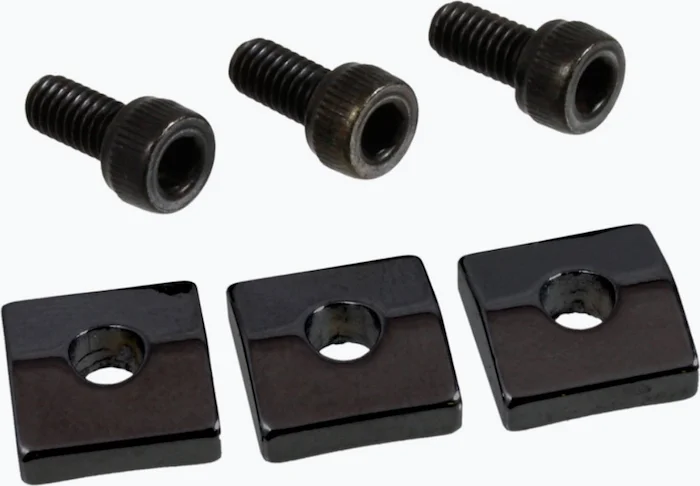 Allparts Nut Blocks for Floyd Rose® Locking Nuts<br>Black