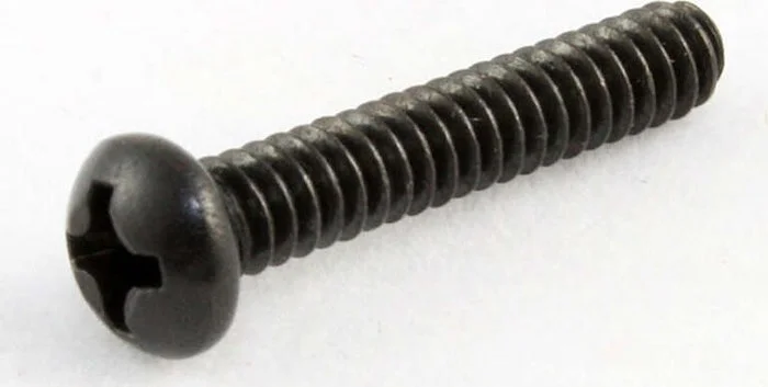 Allparts Single Coil Pickup Screws<br>Black, Pack of 8