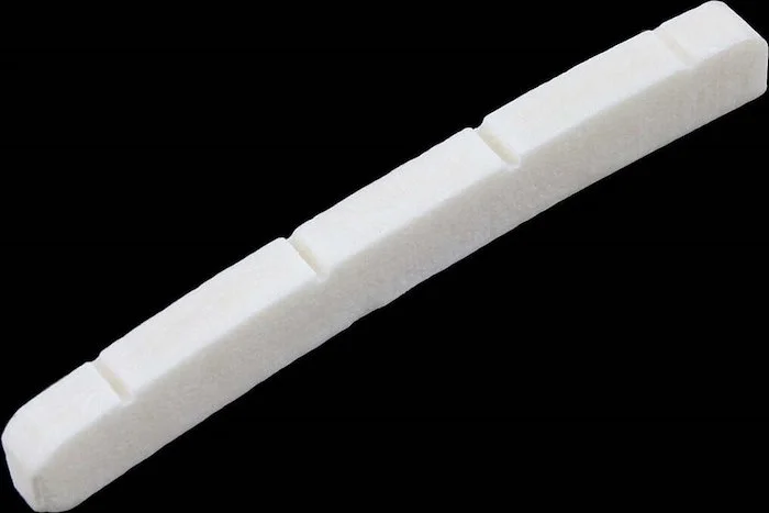Allparts Slotted Bone Nut for Jazz Bass®<br>Standard Bone