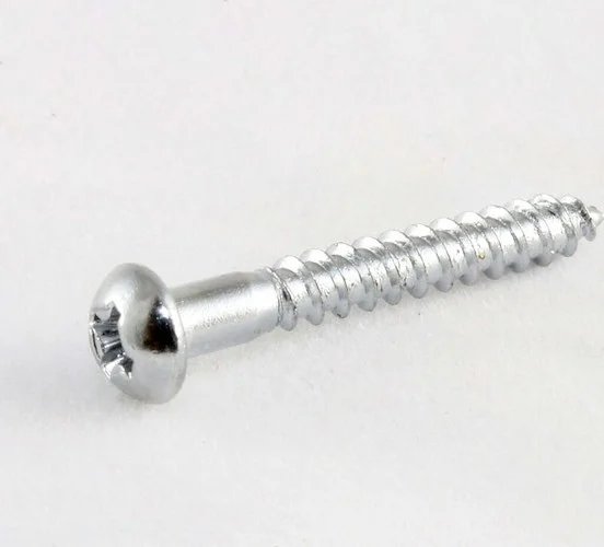 Allparts Tremolo Mounting Screws<br>Chrome, Pack of 6