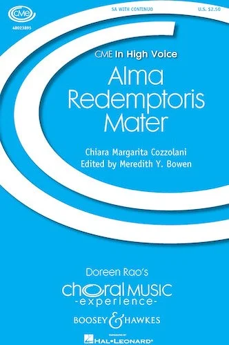 Alma Redemptoris Mater - CME In High Voice