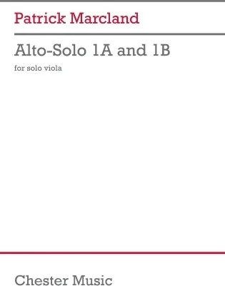 Alto-Solo 1a and 1b - for Viola