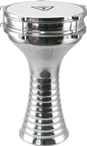 Aluminum Darbuka with Built-in Tambourine