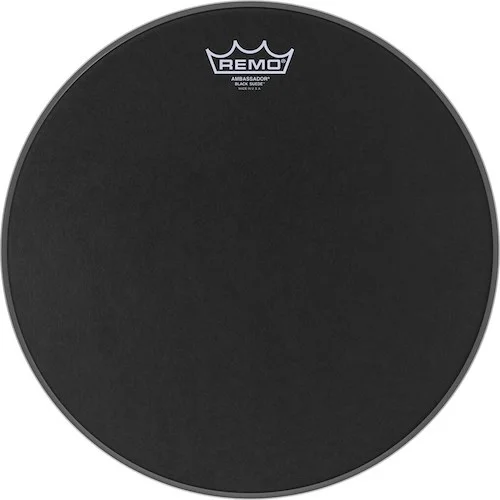 Ambassador® Black Suede™ Drumhead, 14"