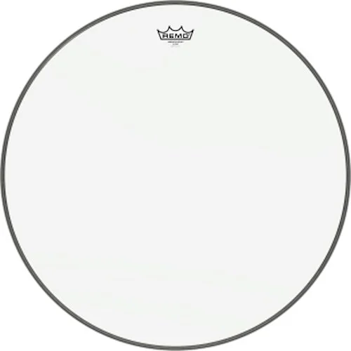 Ambassador Series Clear Drumhead - for Bass Drum