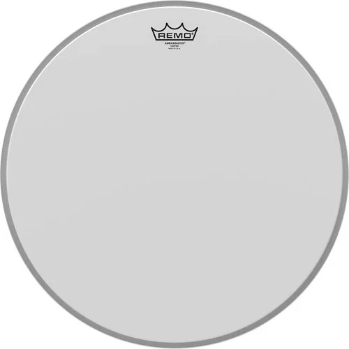 Ambassador Series Coated Drumhead: Bass 18 inch. Diameter Model