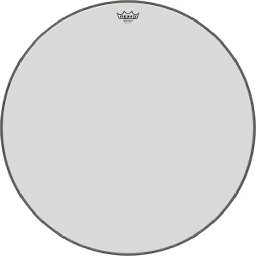 Ambassador Smooth White Series Drumhead - for Bass Drum