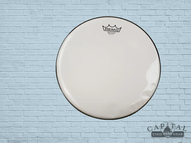 Ambassador Smooth White Series Drumhead: Snare/Tom 13 inch. Diameter Model (Used)