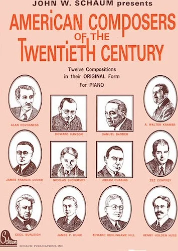 American Composers of the 20th Century