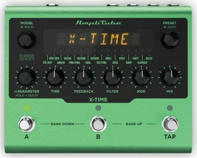 AmpliTube X-TIME (Delay) - X-GEAR Series Boutique Guitar Digital Effects Pedals
