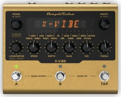 AmpliTube X-VIBE (Modulation) - X-GEAR Series Boutique Guitar Digital Effects Pedals